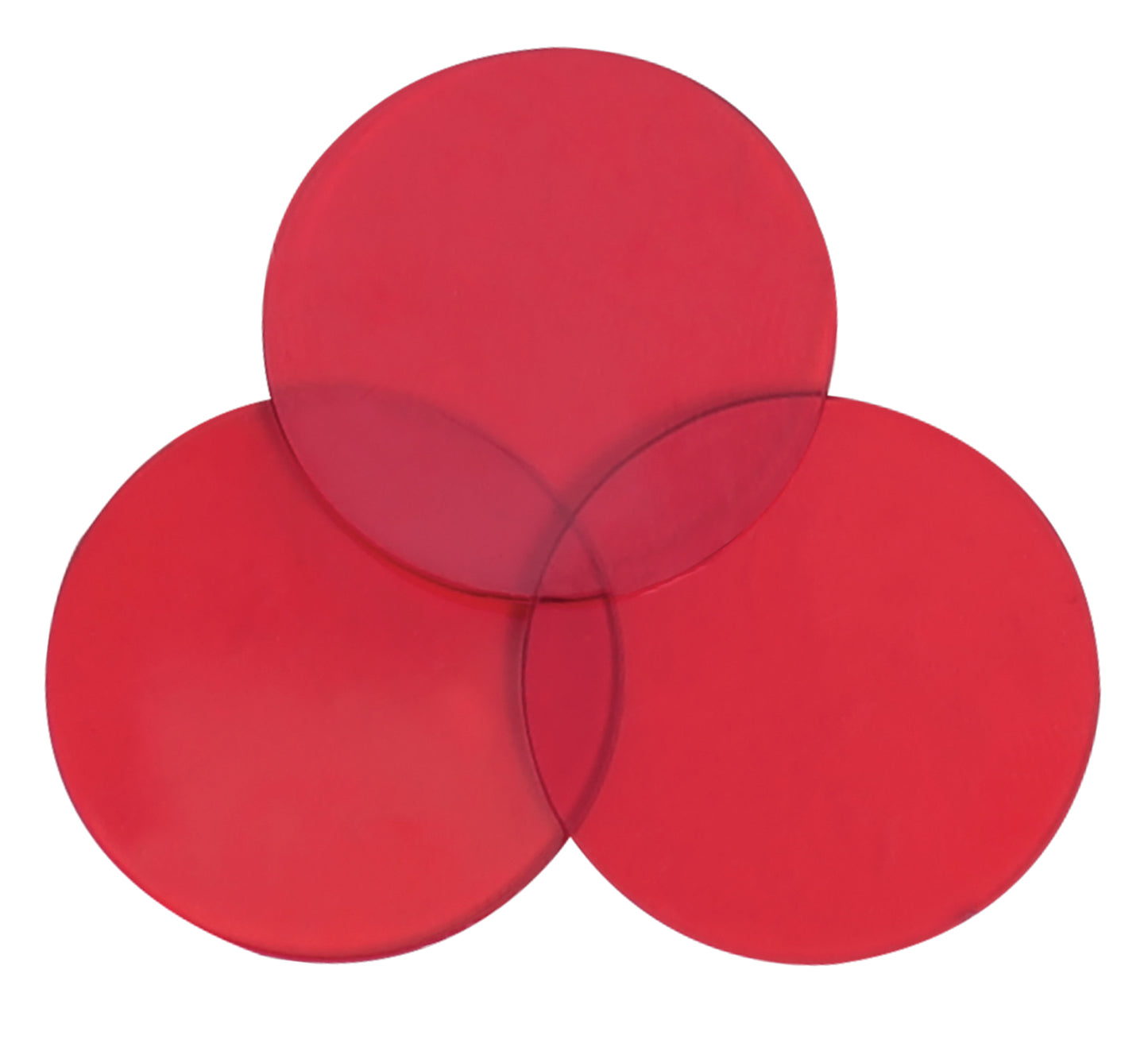 Rothco Mini Style Flashlight Red Lenses - 3 Pack