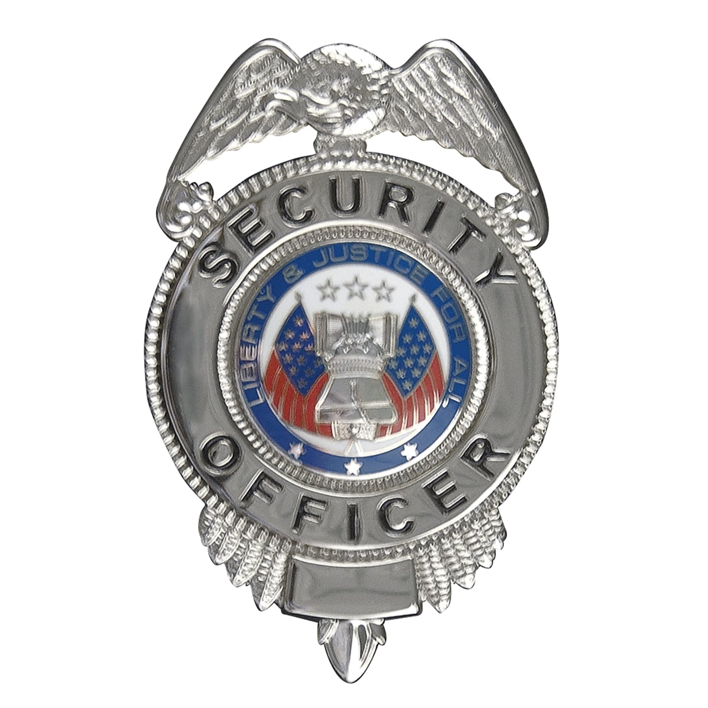 Rothco Security Officer Badge With Flags