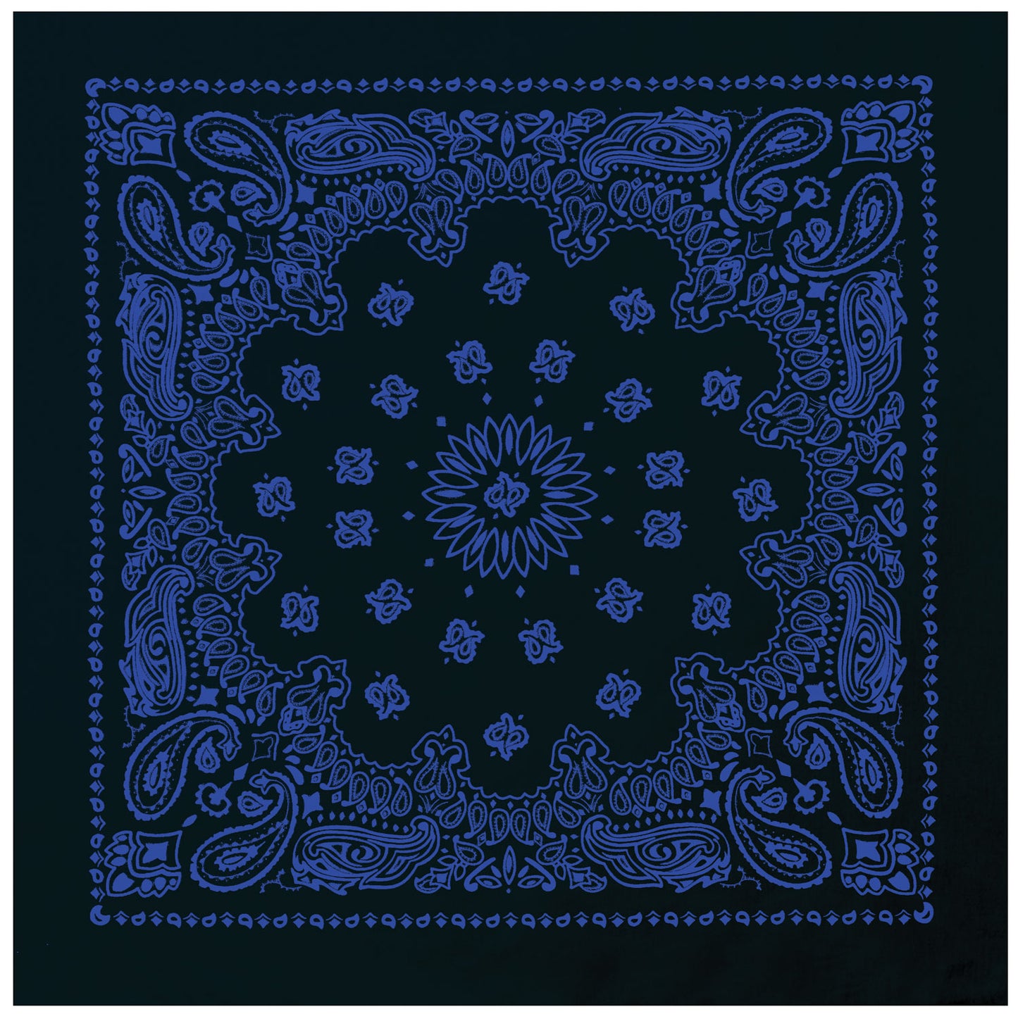 Rothco Trainmen Paisley Bandana – Extra-Large - 27” X 27"