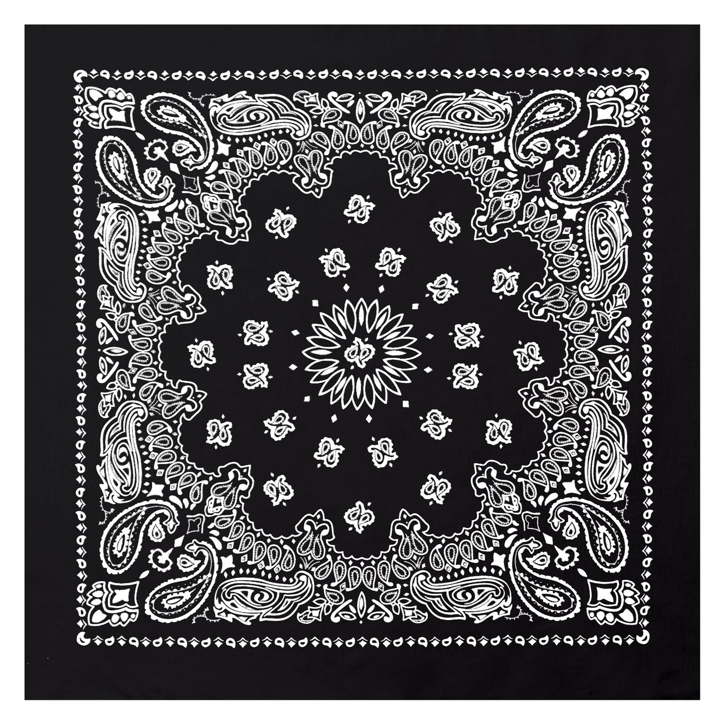 Rothco Trainmen Paisley Bandana - 22" X 22"