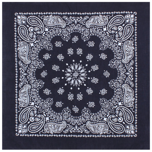 Rothco Trainmen Paisley Bandana – Extra-Large - 27” X 27"