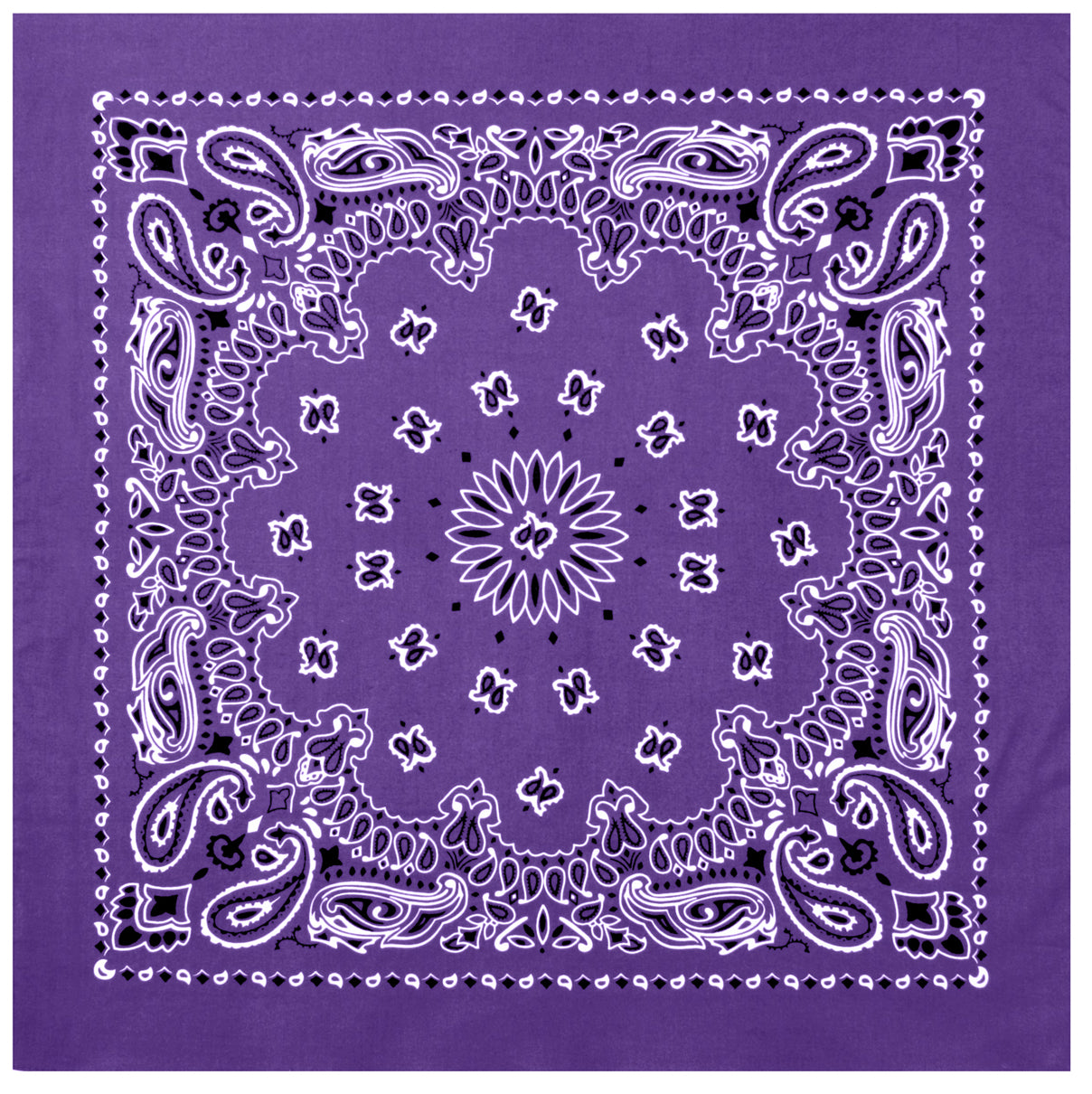 Rothco Trainmen Paisley Bandana – Extra-Large - 27” X 27"