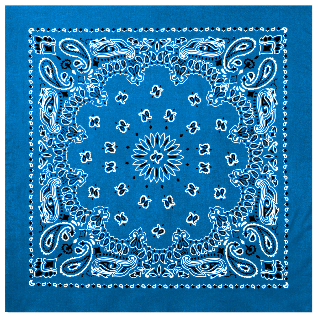 Rothco Trainmen Paisley Bandana – Extra-Large - 27” X 27"