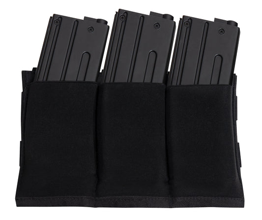 Rothco Lightweight 3 Mag Elastic Retention Pouch