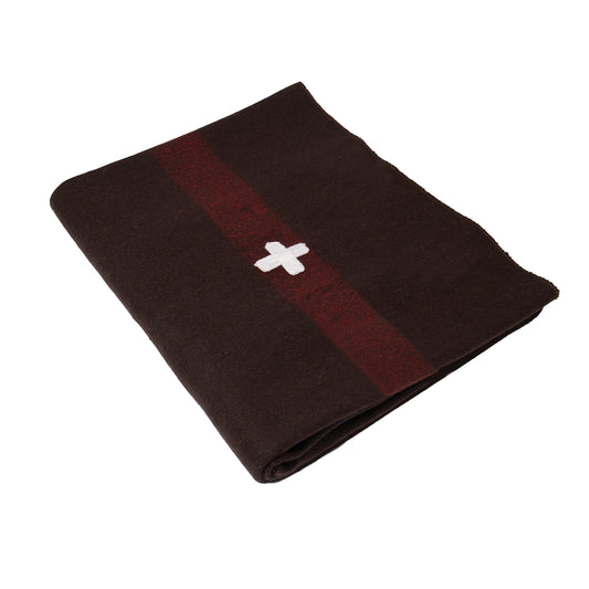 Rothco Swiss Wool Blanket With Cross