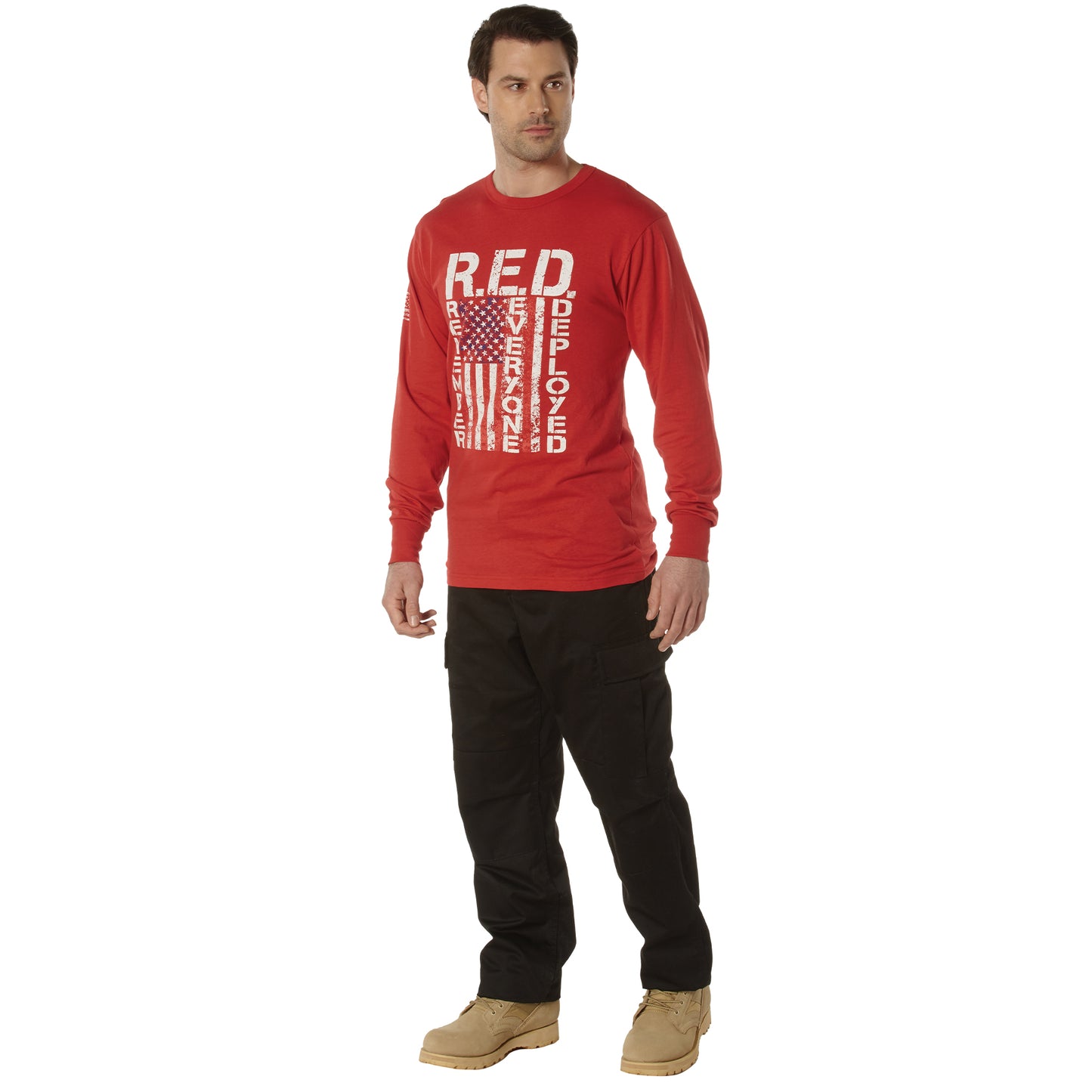 Wild West R.E.D. (Remember Everyone Deployed) Long Sleeve T-Shirt