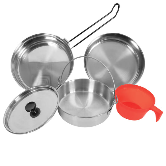 Rothco 5 Piece Stainless Steel Mess Kit