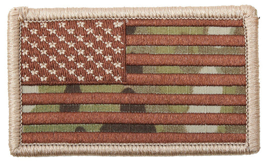 Rothco American Flag Patch - Hook Back