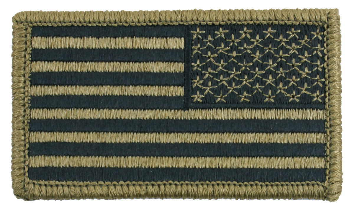 Rothco OCP American Flag Patch With Hook Back