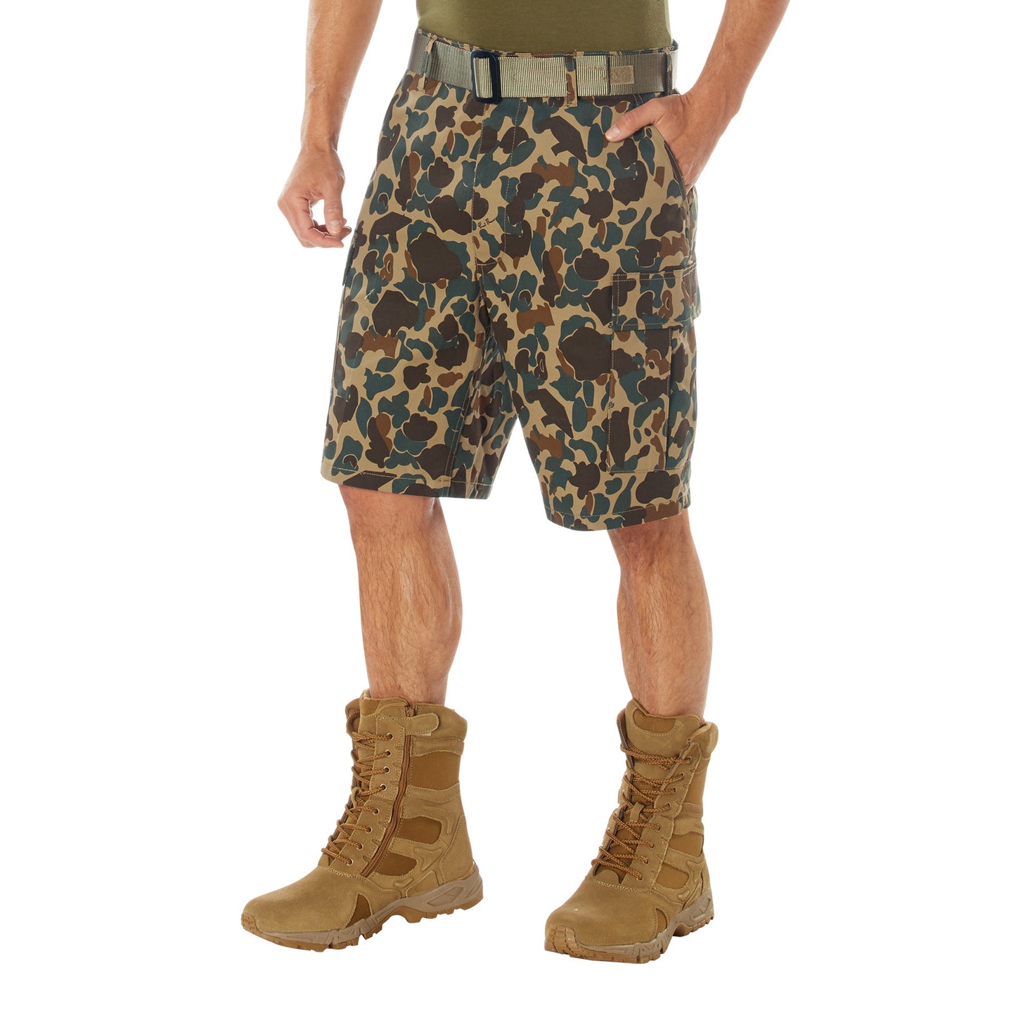 Rothco X Bear Archery Fred Bear Camo BDU Cargo Shorts