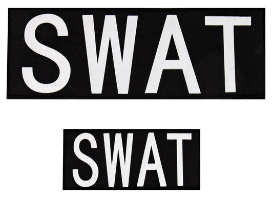 Rothco SWAT Patch With Hook Back