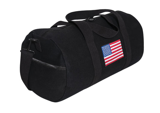 Rothco U.S. Flag Canvas Shoulder Duffle Bag