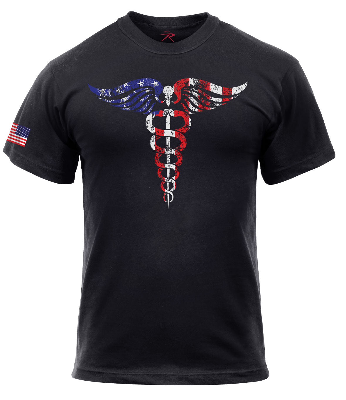 Rothco Medical Symbol (Caduceus) T-Shirt - Black