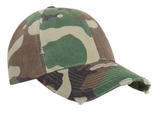 Rothco Distressed Camo Low Pro Cap