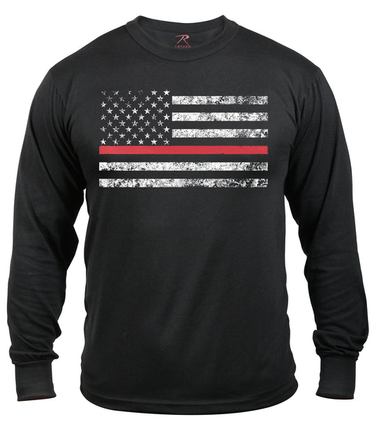 Rothco Thin Red Line Long Sleeve T-shirt