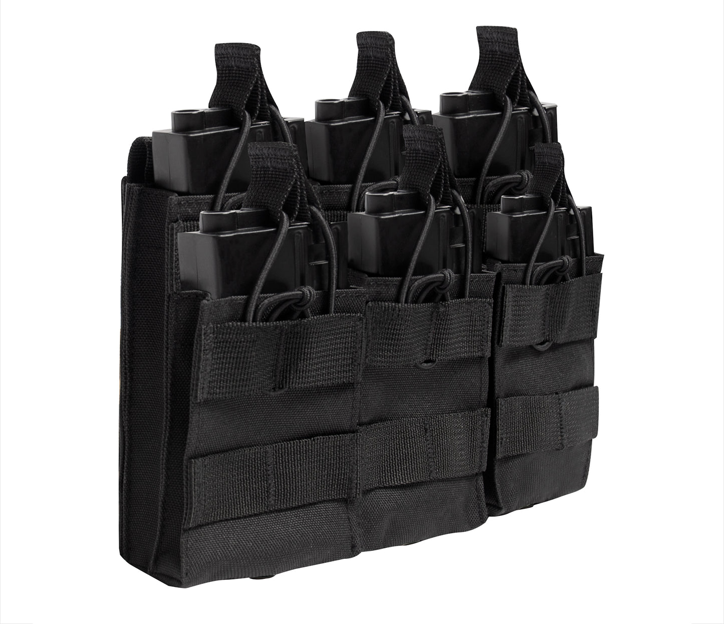 Rothco MOLLE Open Top Six Rifle Mag Pouch