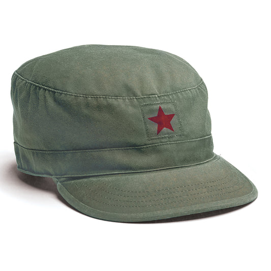 Rothco Vintage Fatigue Cap w/ Red Star