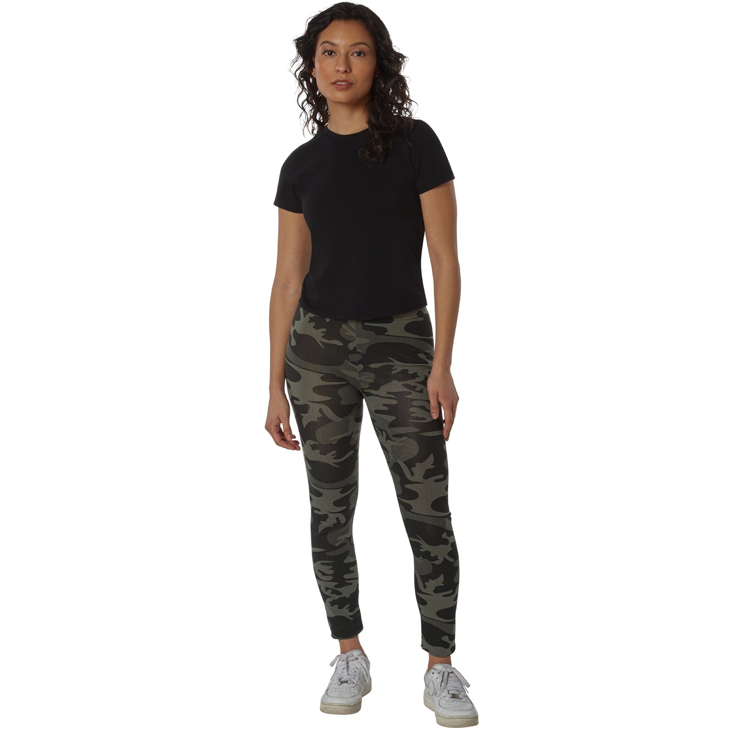 Rothco Womens Workout Performance Camo Leggings With Pockets