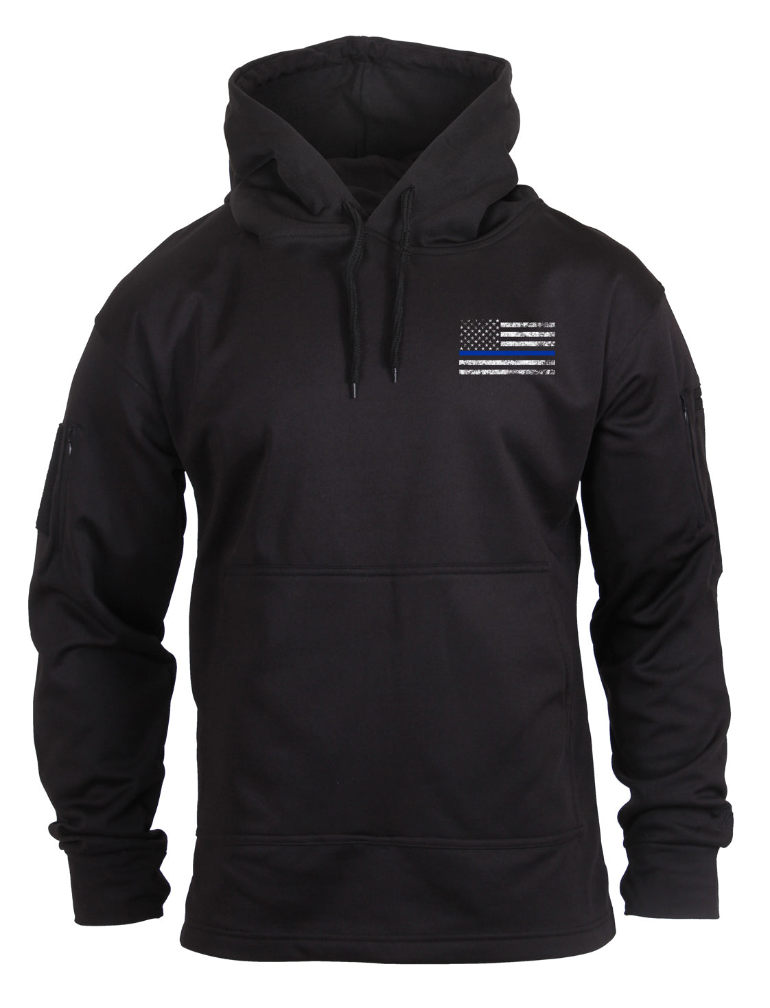 Rothco Concealed Carry Thin Blue Line Hoodie