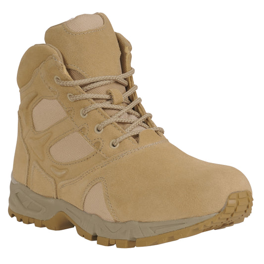 Rothco Forced Entry Desert Tan Deployment Boot - 6 Inch