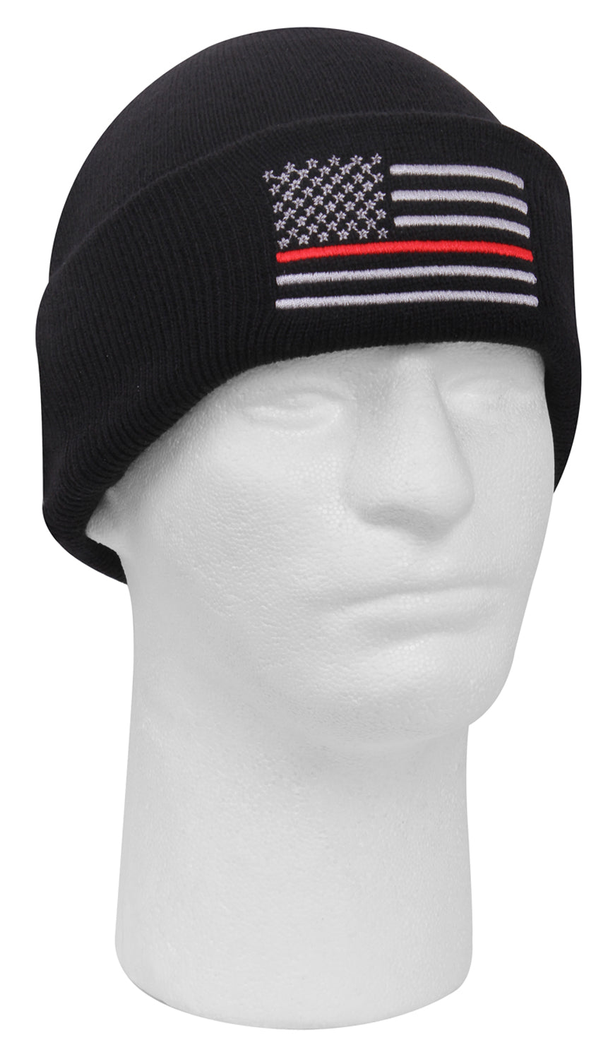 Rothco Deluxe Thin Red Line Watch Cap