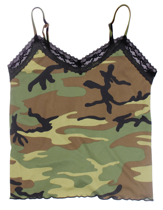 Rothco Women Lace Trimmed Camo Camisole