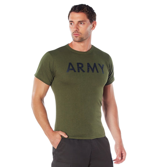 Rothco Olive Drab Military Physical Training T-Shirts