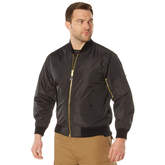 Rothco Lightweight Enhanced Nylon MA-1 Flight Jacket