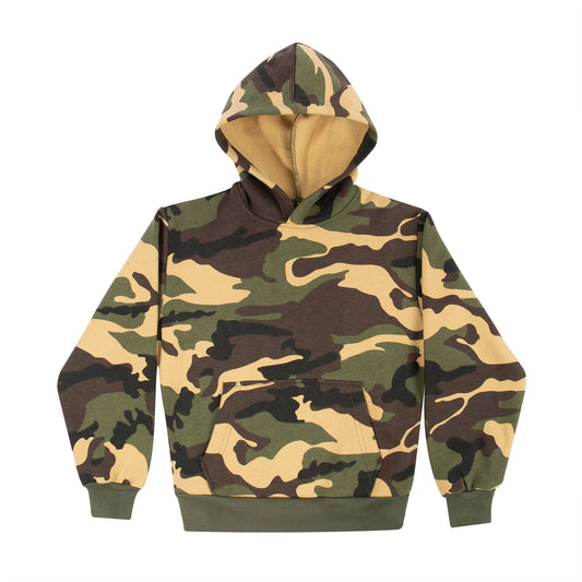 Rothco Kid Camo Pullover Hooded Sweatshirt