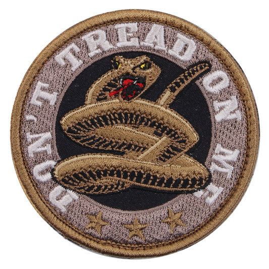 Wild West Don't Tread On Me Round Morale Patch