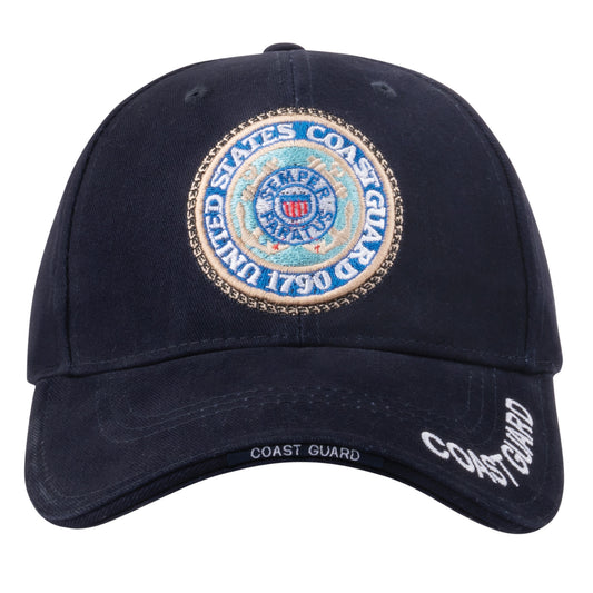 Rothco U.S. Coast Guard Deluxe Low Profile Insignia Cap