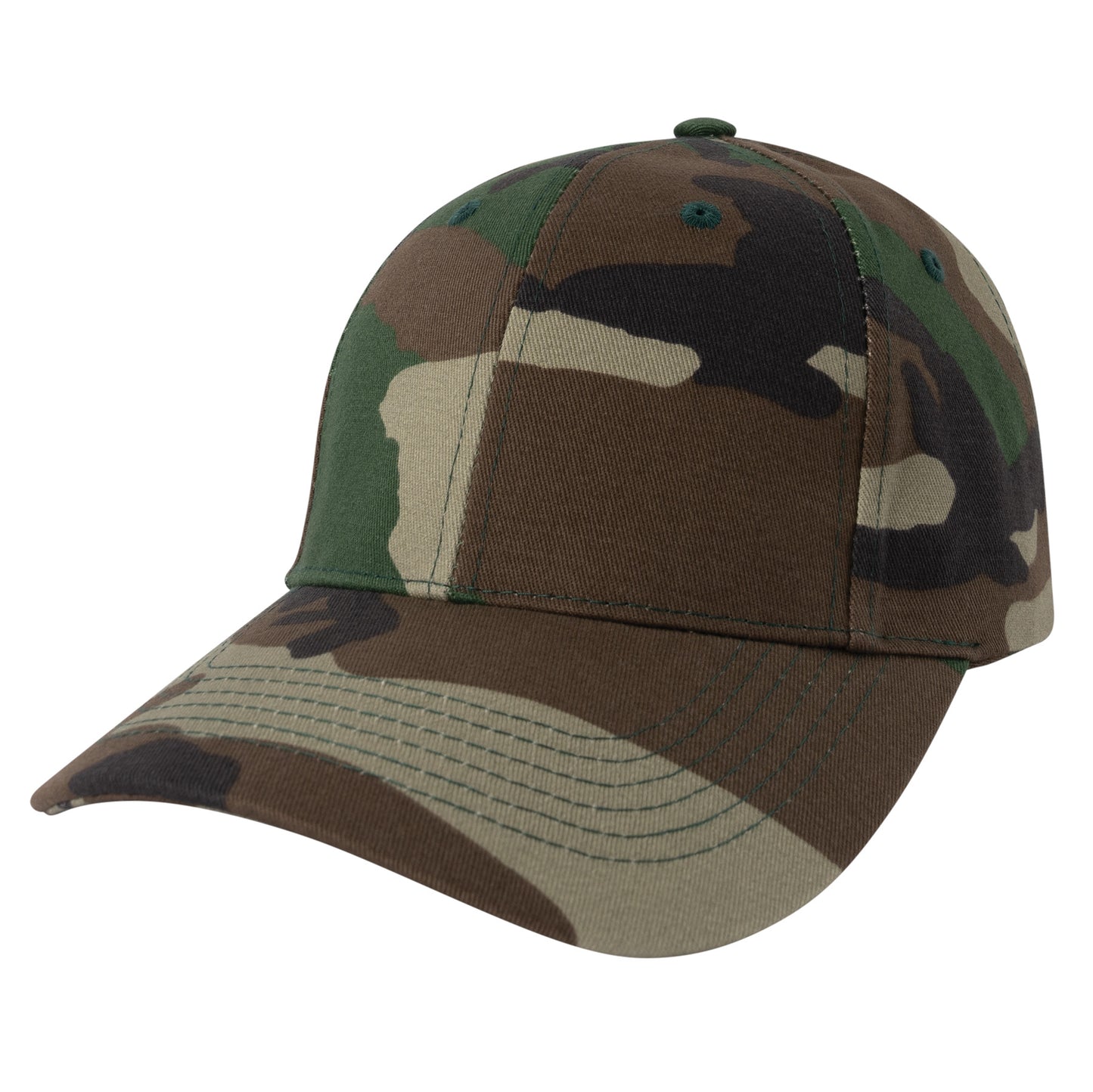 Rothco Kid Camo Low Profile Cap - Woodland Camo