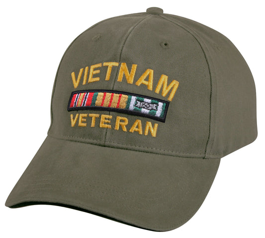 Rothco Vietnam Veteran Deluxe Vintage Low Profile Insignia Cap