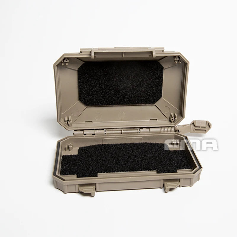 FMA Tactical GPS Mobile Phone Storage Box Survival Tool Case Carry Box for Tactical Vest Molle TB1400 BK/DE