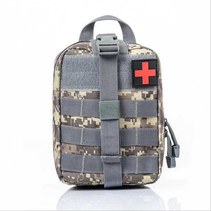 Military Molle EDC Pouch Tactical First Aid Kit Medical Bag Emergency Tool Camping Survival IFAK Bag Hunting Accessories Pack