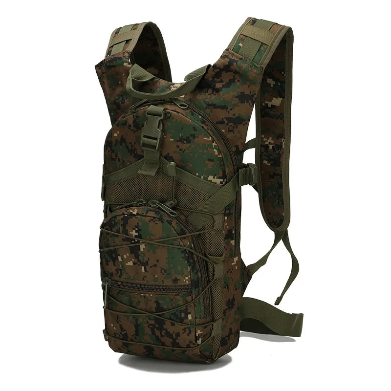 15L Molle Tactical Backpack 800D Oxford Hiking Bicycle Backpack Men Outdoor Sports Cycling Climbing Camping Bag XA257D