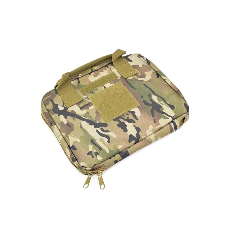 25X20CM HandGun Pistol Carry Case Bag with Magazine Pouch Strap Airsoft Hunting Gun Holster Portable Pistol Carrier Bag