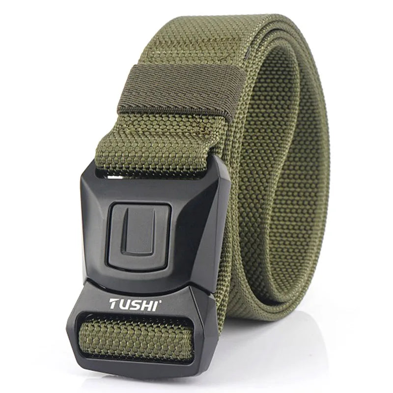 VATLTY New Tactical Belt Molle for Men Metal Buckle Strong Nylon Military Belt Outdoors Waistband Girdles Male