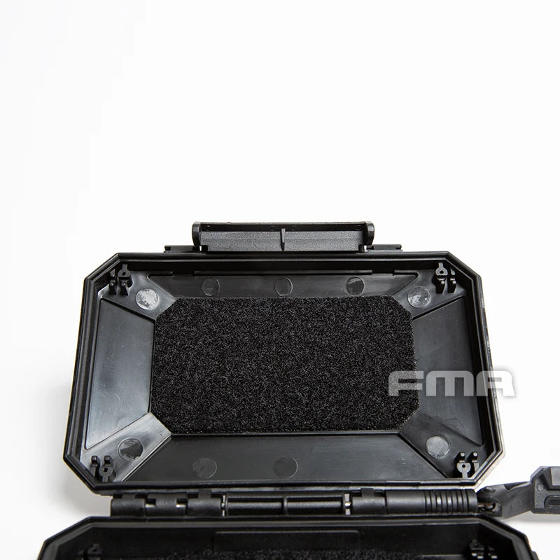 FMA Tactical GPS Mobile Phone Storage Box Survival Tool Case Carry Box for Tactical Vest Molle TB1400 BK/DE