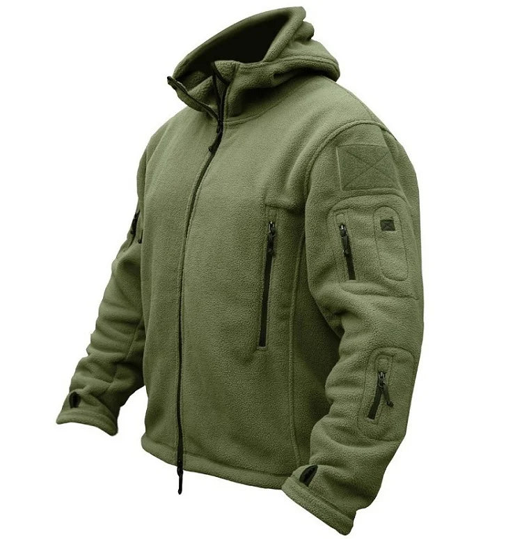 Men US Military Winter Thermal Fleece Tactical Jacket Outdoors Sports Hooded Coat Militar Softshell Hiking Outdoor Army Jackets