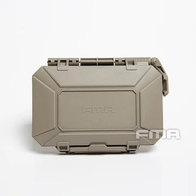 FMA Tactical GPS Mobile Phone Storage Box Survival Tool Case Carry Box for Tactical Vest Molle TB1400 BK/DE