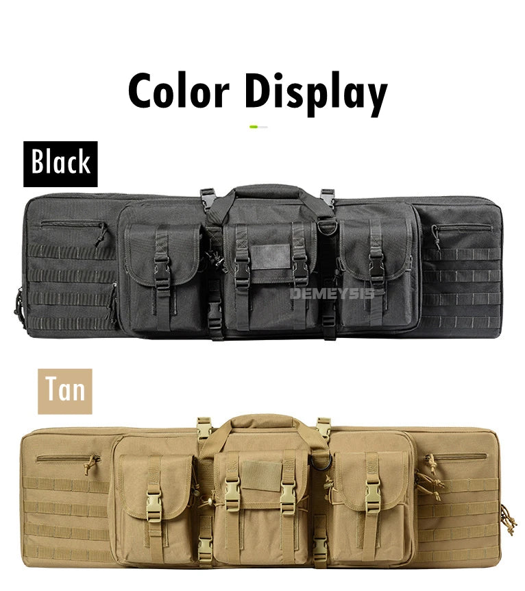 Tactical Gun Bag Nylon Military Rifle Backpack for Sniper Airsoft Paintball Shotgun Molle Pack Shooting Hunting Bags 95cm 116cm