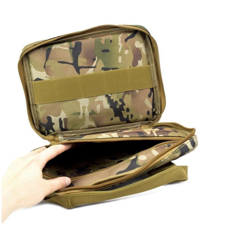 25X20CM HandGun Pistol Carry Case Bag with Magazine Pouch Strap Airsoft Hunting Gun Holster Portable Pistol Carrier Bag