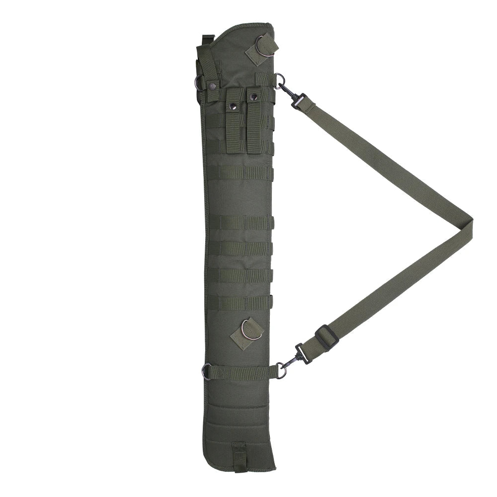 Tactical Rifle Shotgun Scabbard 34 inch Molle Protective Shotgun Case Shoulder Sling Holster Military Army Gun Bag