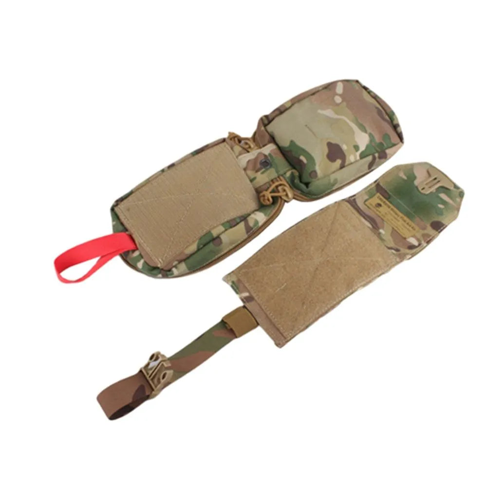 Emersongear Tactical Wargame First Aid Kit Bag Medicine Medical Pouch Survival Waist Pocket Airsoft Hunting Cycling Sport Nylon