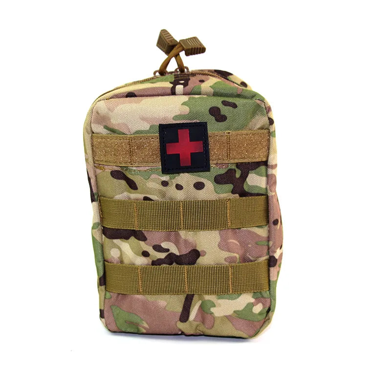 Military Molle EDC Pouch Tactical First Aid Kit Medical Bag Emergency Tool Camping Survival IFAK Bag Hunting Accessories Pack