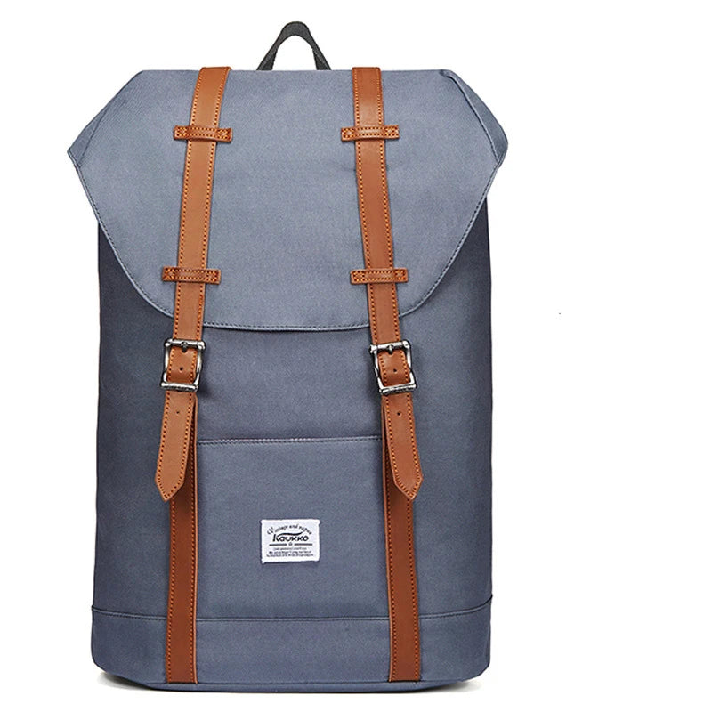 New Unisex Oxford Backpack - Vintage Back Pack For School, Hiking, Travel, Camping
