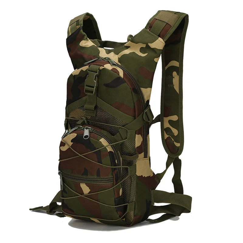 15L Molle Tactical Backpack 800D Oxford Hiking Bicycle Backpack Men Outdoor Sports Cycling Climbing Camping Bag XA257D