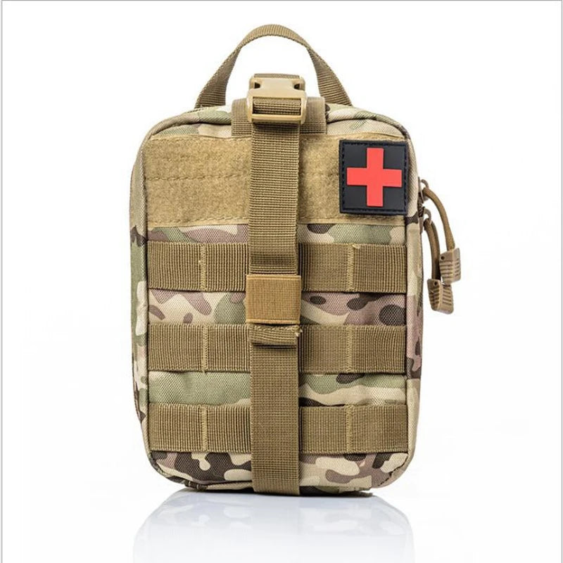 Military Molle EDC Pouch Tactical First Aid Kit Medical Bag Emergency Tool Camping Survival IFAK Bag Hunting Accessories Pack