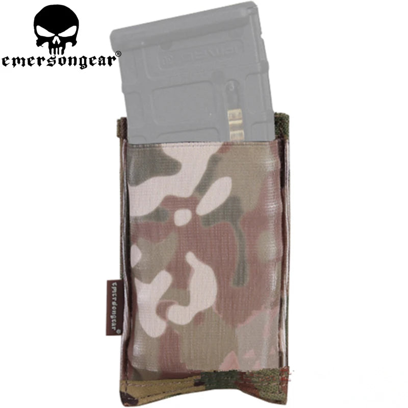 Emerson Tactical Fast Draw MOLLE / PALS EmersonGear High Speed Single Open Top 5.56 Rifle Magazine Mag Pouch Holst Hunting  Bag